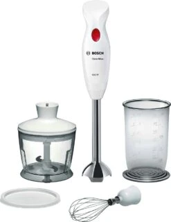 Bosch Stabmixer-Set CleverMixx MSM24500 Ws/deep Red