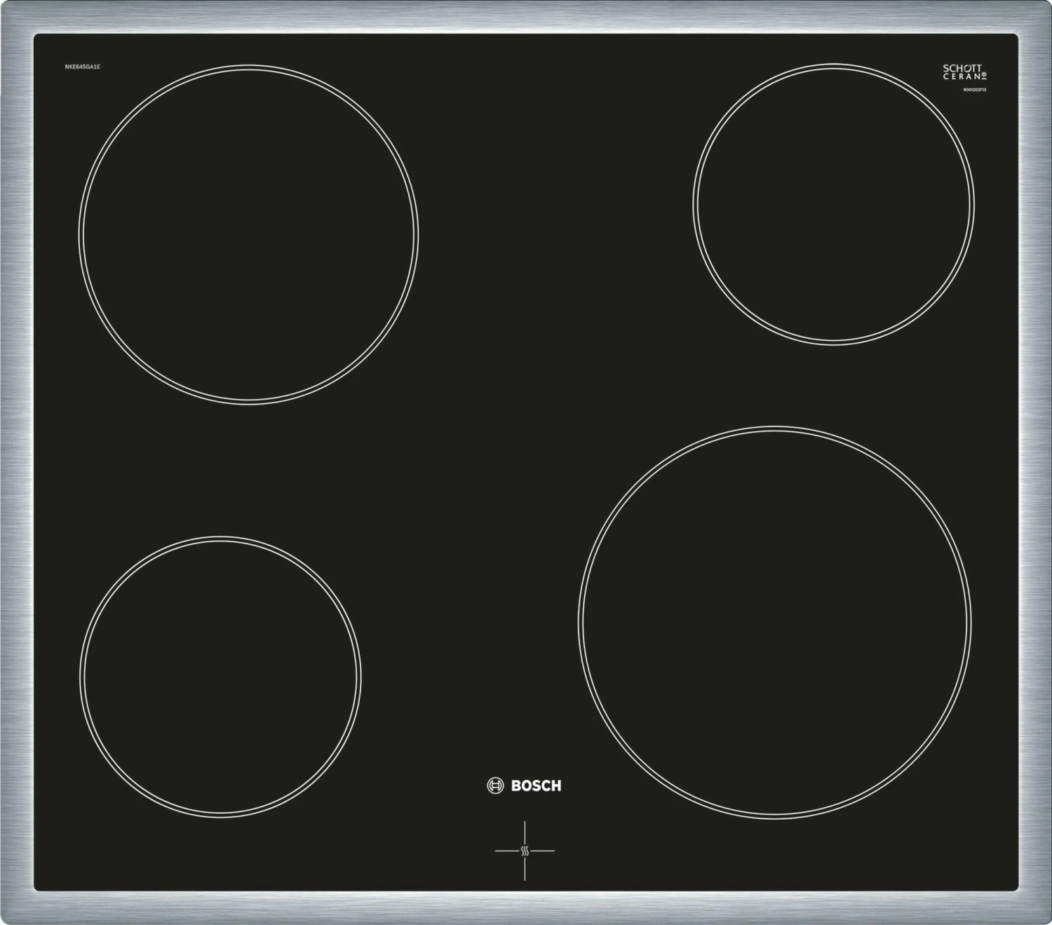 Bosch Serie 4 PKN645BA1E Kochfeld Schwarz Integriert Keramik 4 Zone(n) 4 Bosch Serie 4 PKN645BA1E Kochfeld Schwarz Integriert Keramik 4 Zone(n) – Bild 2