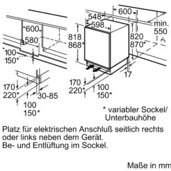 Bosch UB-Kühlgerät Serie6 KUL15AFF0 15 Bosch UB-Kühlgerät Serie6 KUL15AFF0 -Bosch 588daf9e 8f40 4b55 befd fb1132f09805