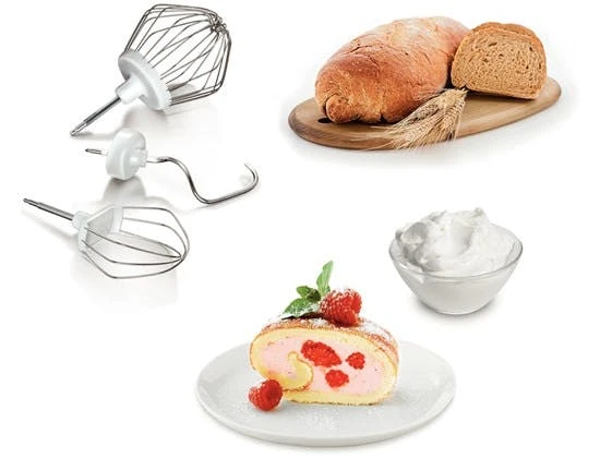 Bosch MUM54A00 Küchenmaschine 900 W 3,9 L Schwarz, Silber, Weiß 9 Bosch MUM54A00 Küchenmaschine 900 W 3,9 L Schwarz, Silber, Weiß – Bild 7