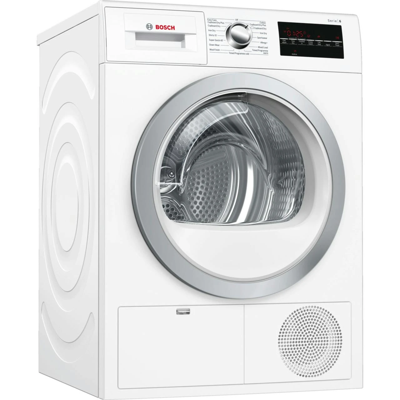 Bosch Serie 8 WTX87M40 Wäschetrockner Freistehend Frontlader 8 Kg A+++ Weiß 4 Bosch Serie 8 WTX87M40 Wäschetrockner Freistehend Frontlader 8 Kg A+++ Weiß – Bild 2